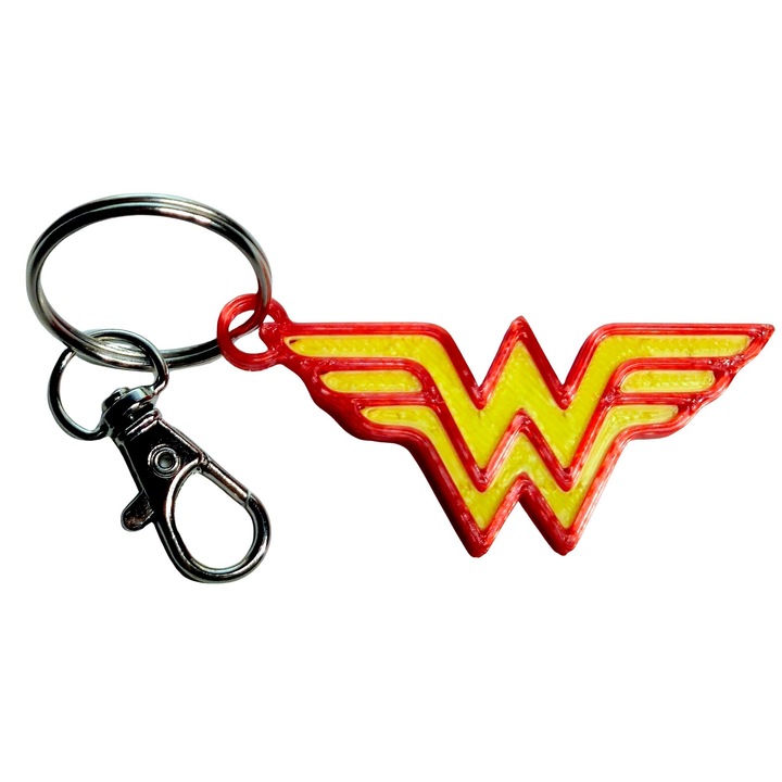 Breloc 3D Wonder Woman Logo