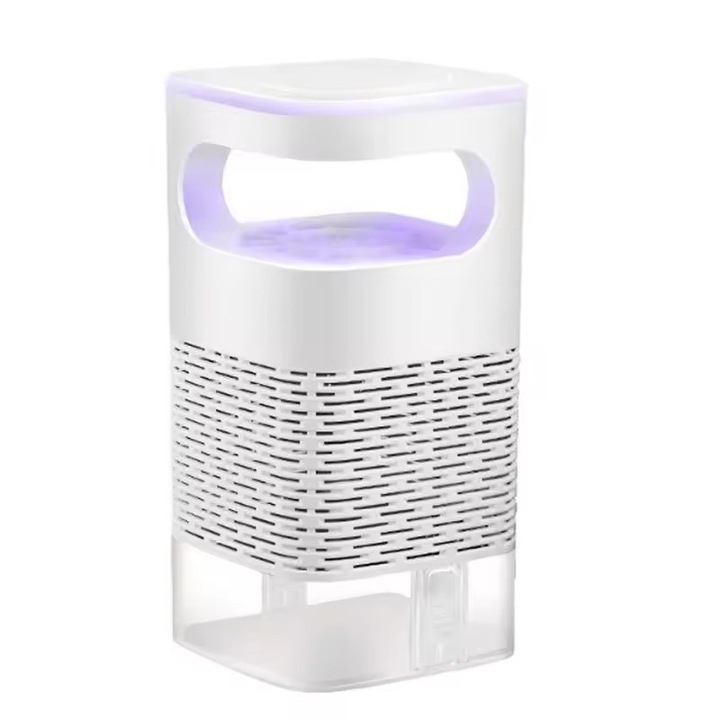 Dispozitiv de ucidere a insectelor, capcana electronica pentru muste, purificator de aer, functie 2 in 1, design compact, utilizare interioara