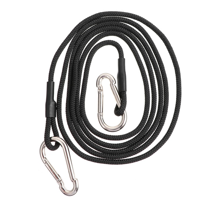 Sistem de pully pentru sala de fitness, accesorii fitness, negru, 250x0.5x0.5cm