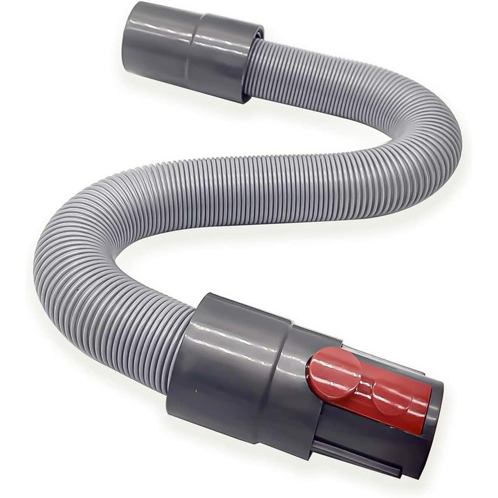 Hose extensibil flexibil pentru aspiratoare Dyson V8 V7 V10 V11, lungime extinsa 63 inch, lungime statica 20 inch, compatibilitate superioara