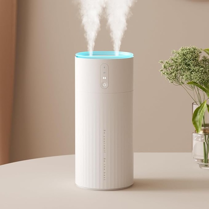 Hordozható párásító, 8000mAh, 3 permetezési mód, 1L, irodai használatra, automatikus kikapcsolással