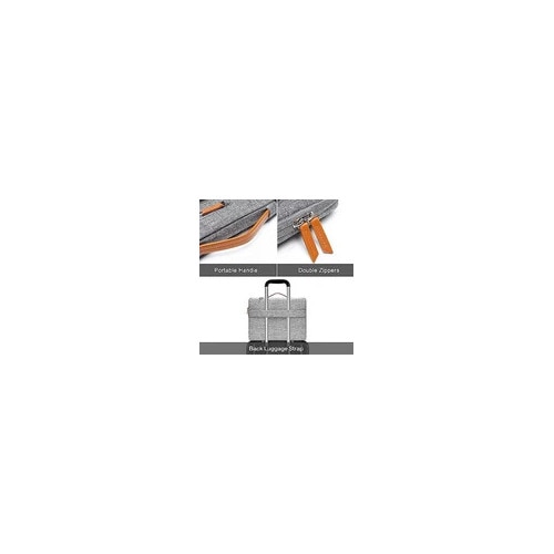 Rucsac protector pentru laptop, 15-15.6 inch, 4 buzunare frontale, curea ajustabila, negru