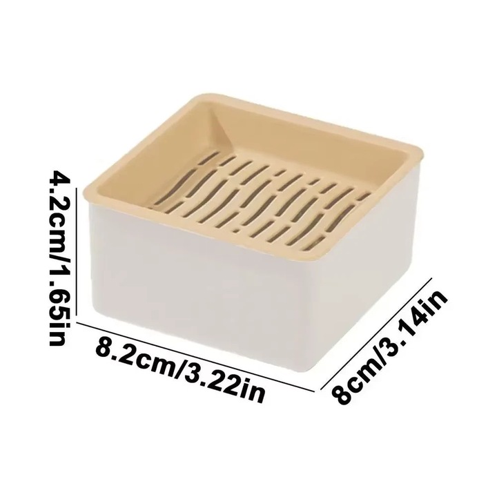 Germinator seminte, set, design stratificat, functie hidroponica, bej