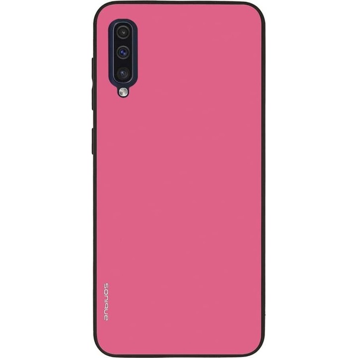 Husa telefon Sonique ColorBloc Series, roz, pentru Samsung Galaxy A50/A50S/A30S, silicon, design modern