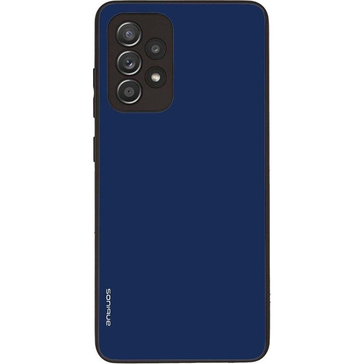 Husa telefon Sonique ColorBloc Series, protectie din silicon, design modern, albastra, pentru Samsung Galaxy A52 4G/5G / Galaxy A52s 5G