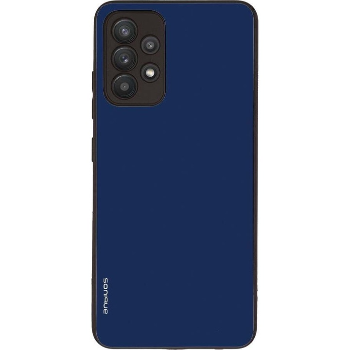 Husa telefon Sonique ColorBloc Series, protectie extra, antiderapant, albastra, pentru Samsung Galaxy A32 4G