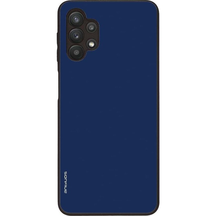 Husa telefon Sonique Colorbloc Series, protectie extra, design modern, albastru, pentru Samsung Galaxy A32 5G