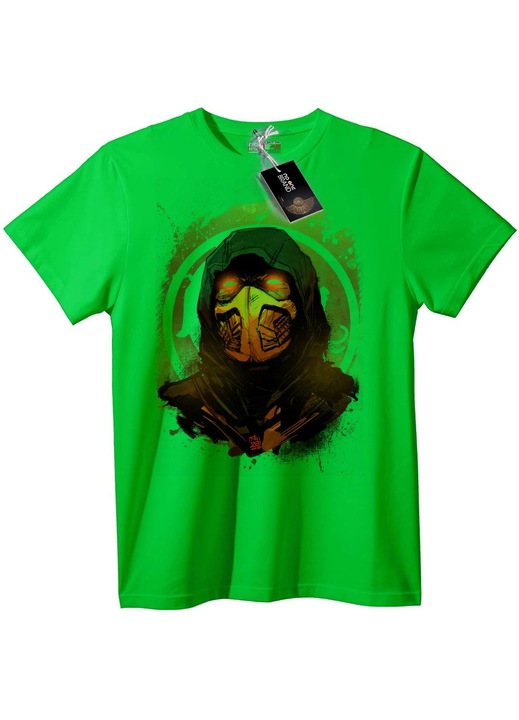 Katonai kapucnis póló, Világoszöld