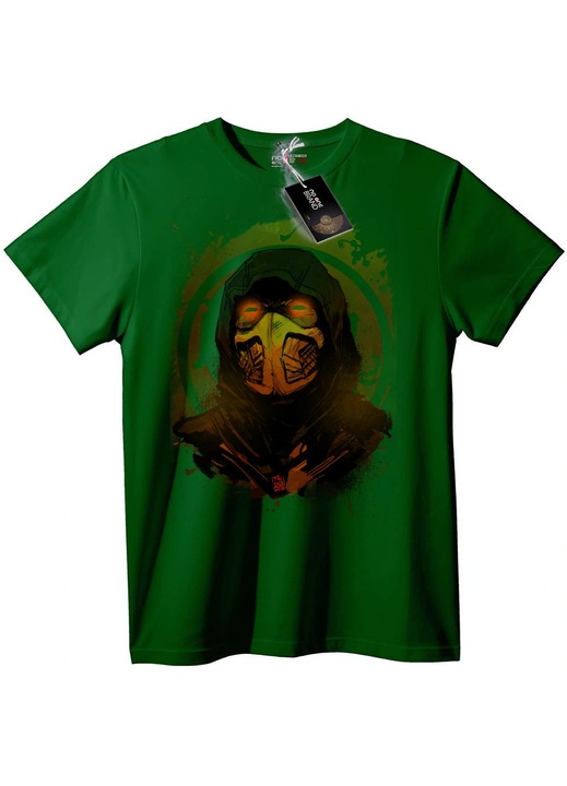 Katonai kapucnis póló, Angolzöld