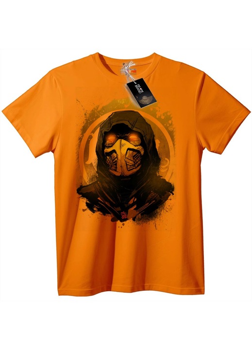 Katonai kapucnis póló, Narancssárga