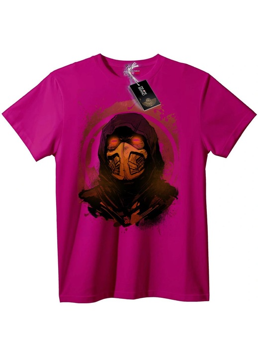 Katonai kapucnis póló, Halványlila