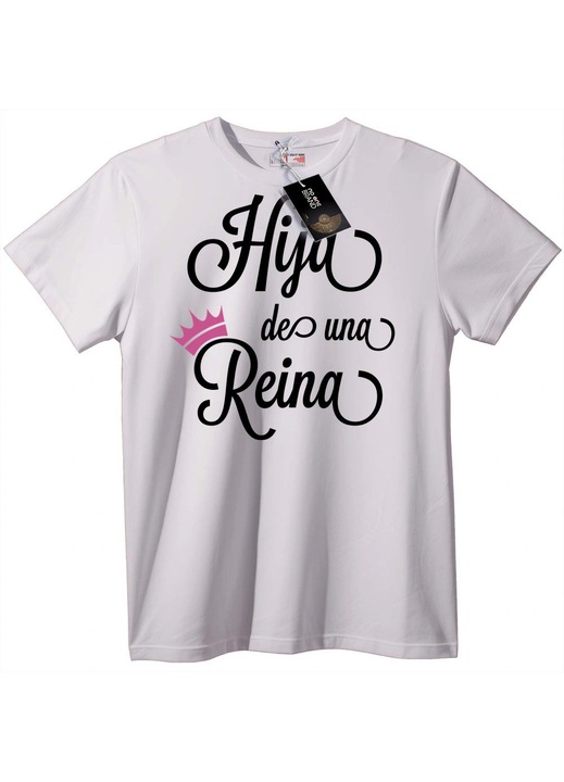 Királynői kék póló, Fehér