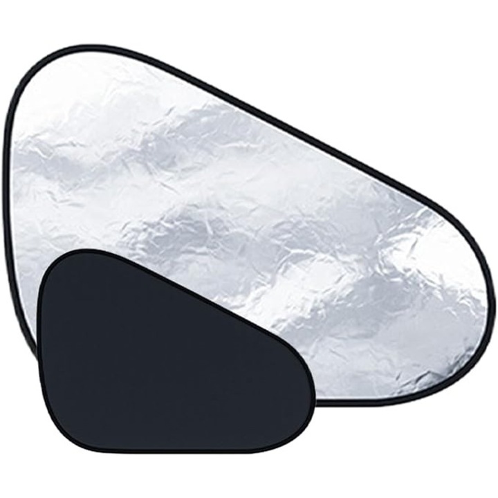 Parasolar auto set 2 piese cu cadru si protectie UV, design accesibil, dimensiuni variate