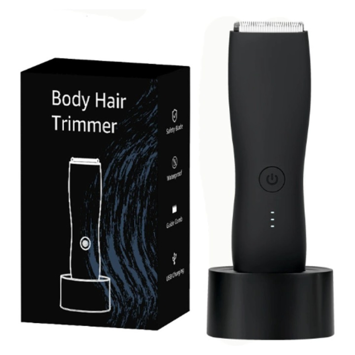 Aparat de tuns pentru barbati si femei, impermeabil, incarcare USB-C