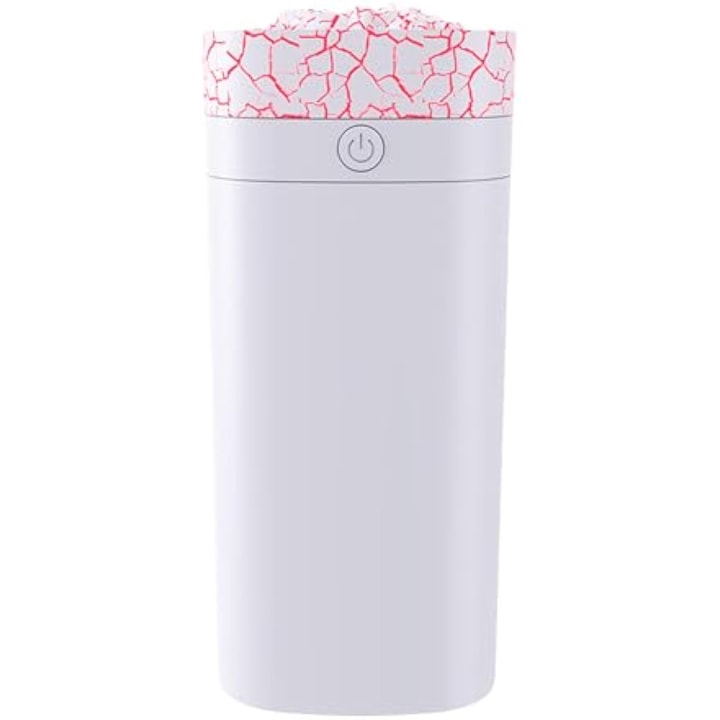 Umidificator 2L, functie de lumina de noapte, 3 moduri de pulverizare, alb