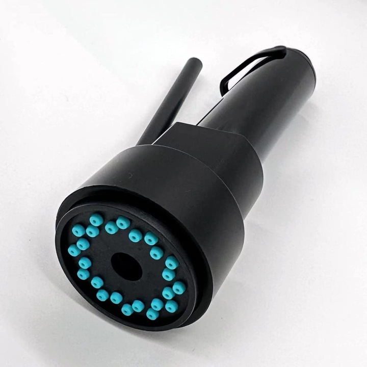 Compresor auto portabil, 150 PSI, oprire automata, manometru digital, lumini LED, dimensiuni compacte