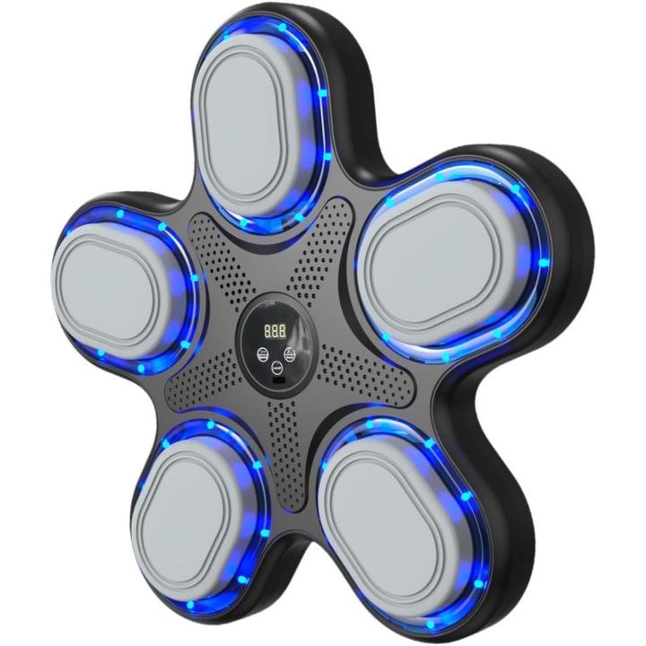 Kit auto Bluetooth 5.3, incarcator rapid PD18W QC3.0, 3 porturi USB, iluminare RGB multicolor