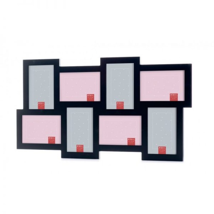 Rama foto clasica Hofmann Marco 578, set 8 poze, 10x15cm, negru