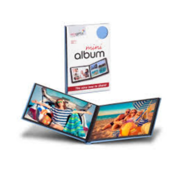 Album foto Mitsubishi Minialbum Easy 10x15, 10 poze, color celeste