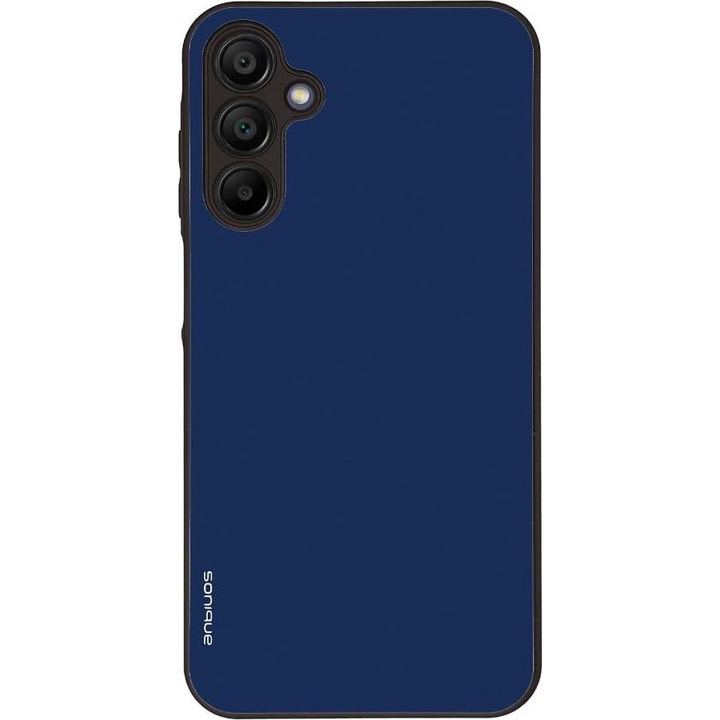 Husa telefon Sonique ColorBloc Series, protectie extra, antiderapant, albastra, pentru Samsung Galaxy A15 4G / Galaxy A15 5G