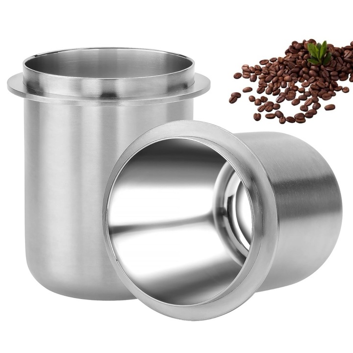Adagoló pohár 58mm, Caltucus Core®, 304 rozsdamentes acél, tapadásmentes, portafilterhez