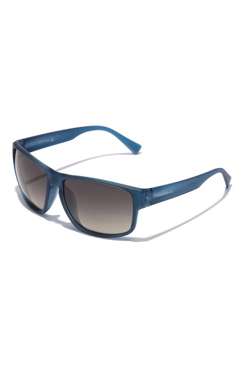 Hawkers, Ochelari de soare cu lentile patrate si model unisex, 15-135, Albastru prafuit