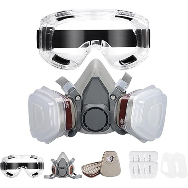 Frane bicicleta set, discuri externe din aliaj de aluminiu, caliper mecanic pentru bicicleta montana, rezistenta la deformare, ajustabil, F160/R140, F180/R160