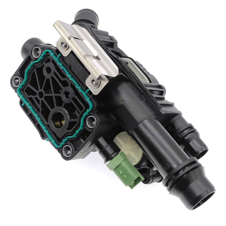 Carcasa termostat pentru Citroen C3 II, C3 Aircross II, 9803549480, 9850364680, plastic de inalta calitate