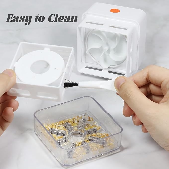 Aspirator mini desktop, Type-C reincarcabil, putere mare de aspiratie, zgomot redus, set cu perie de curatare
