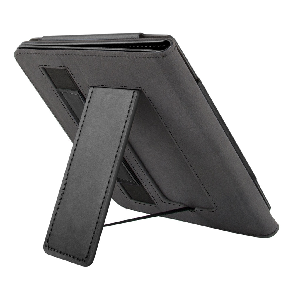 Husa din piele pentru KOBO Libra Colour 7-inch 2024, cu suport pentru incheietura mainii, modul de somn, microfibra