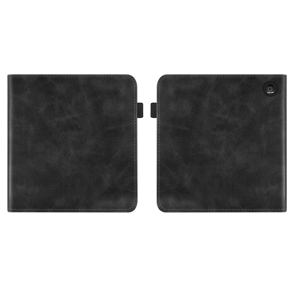 Husa din piele pentru KOBO Libra Colour 7-inch 2024, cu suport pentru incheietura mainii, modul de somn, microfibra