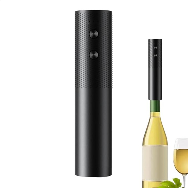 Tirbusoane electric, set, deschizator automat, ABS, portabil, incarcare rapida, multicolor