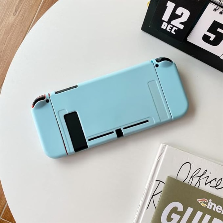 Husa protectoare pentru Nintendo Switch, set, rezistent la socuri si zgarieturi, albastra