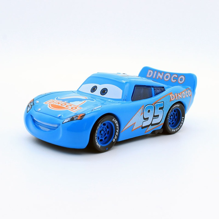 Masinuta die-cast, model McQueen din filmul animat "Cars", multicolor