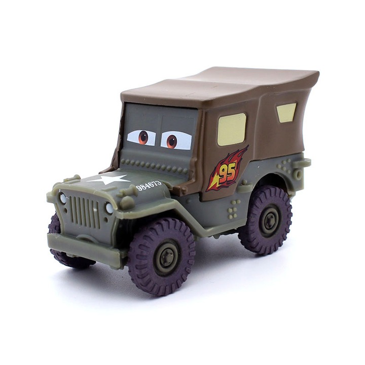 Masinuta die-cast Master Chief, inspirata din filmul animat "Cars"