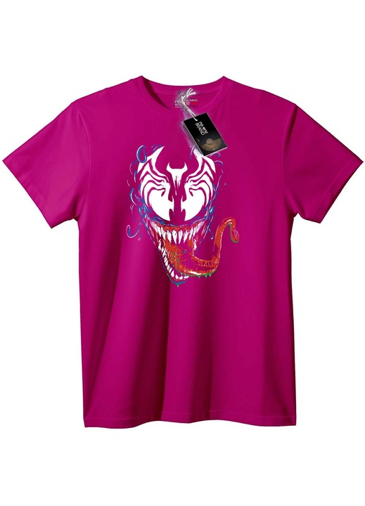 Tricou Venom Față, Lila