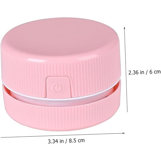 Set aspiratoare portabile pentru birou si acasa, colector compact, multicolor, 2 piese