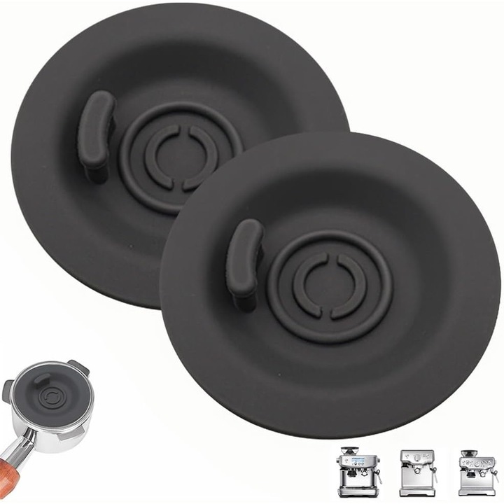 Discuri de curatare espresso set 2 bucati 54mm, silicon, pentru aparate Breville