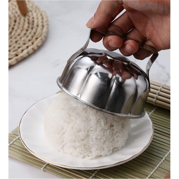 Forme prajituri din otel inoxidabil, set pentru decorarea orezului prajit, 10.5cm, 200g