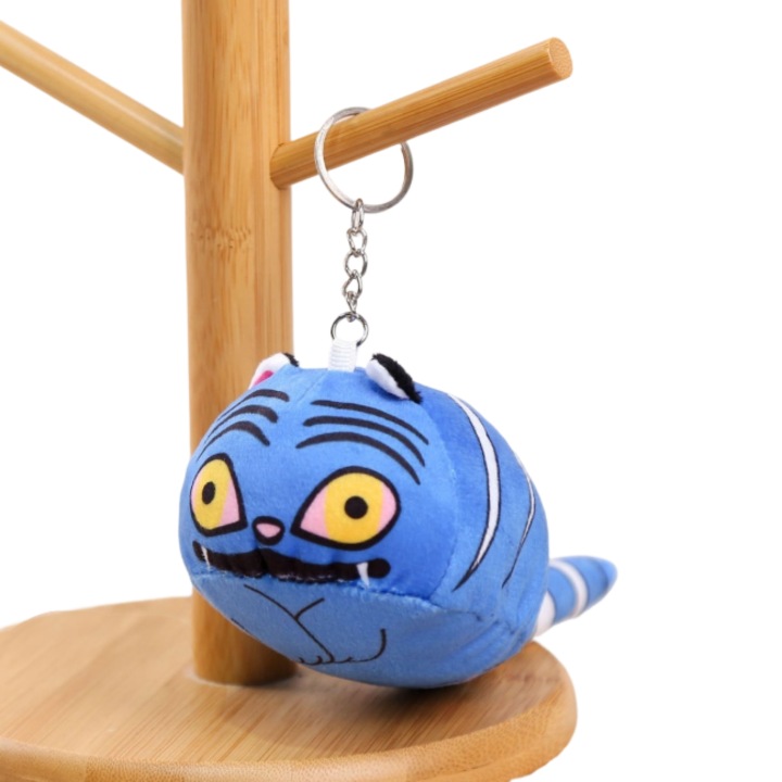 Breloc Demon Hunters, personaj K-Pop, design compact, cu inel metalic, set