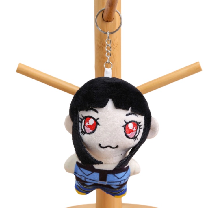 Breloc Demon Hunters, accesorii pentru rucsaci, set, multicolor, 10x15cm