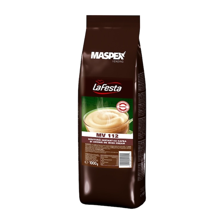 Cappuccino Irish Cream, La Festa, 1kg, instant, aromă intensă