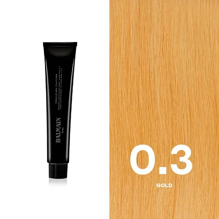 Nuantator de par, Balmain, Couleurs Couture, auriu, 60 ml