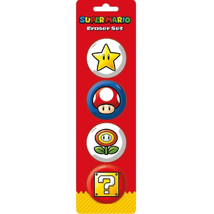 Set radiere - Super Mario