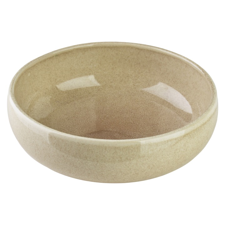 Levestál porcelán, Basic Nature, Basic Nature, 17 x 17 x 6 centiméter, természetes, 1 darab