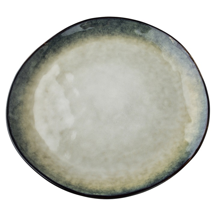 Vacsoratányér, kerámia, Basic Nature, Basic Nature, 28 x 28 x 2, 6 cm, bézs, 1 darab