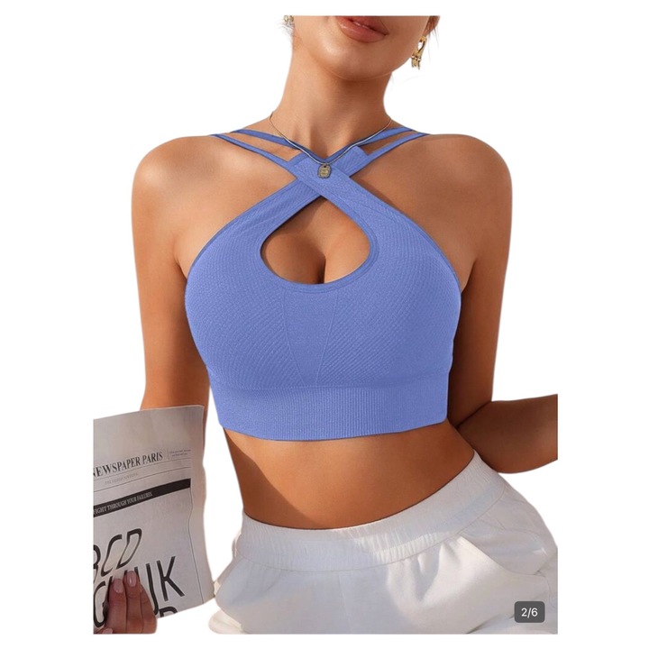 Bustiera dama, sport lila, masura m