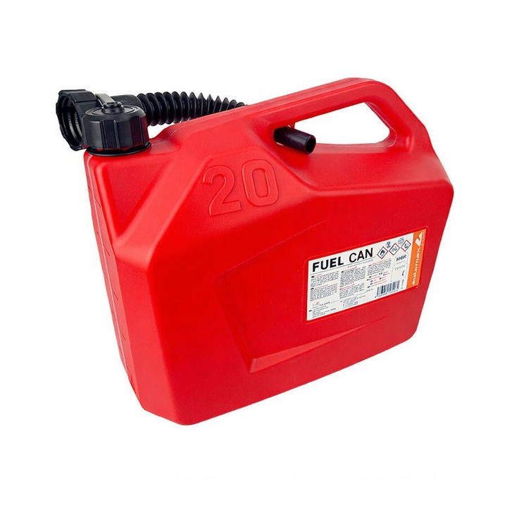 Canistra combustibil din plastic, 20L cu vizor nivel, AutoMax