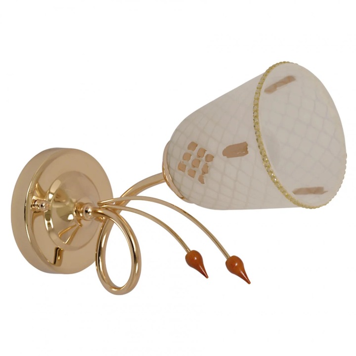 Aplica Klausen Ines, 1xE27, bronz, IP20