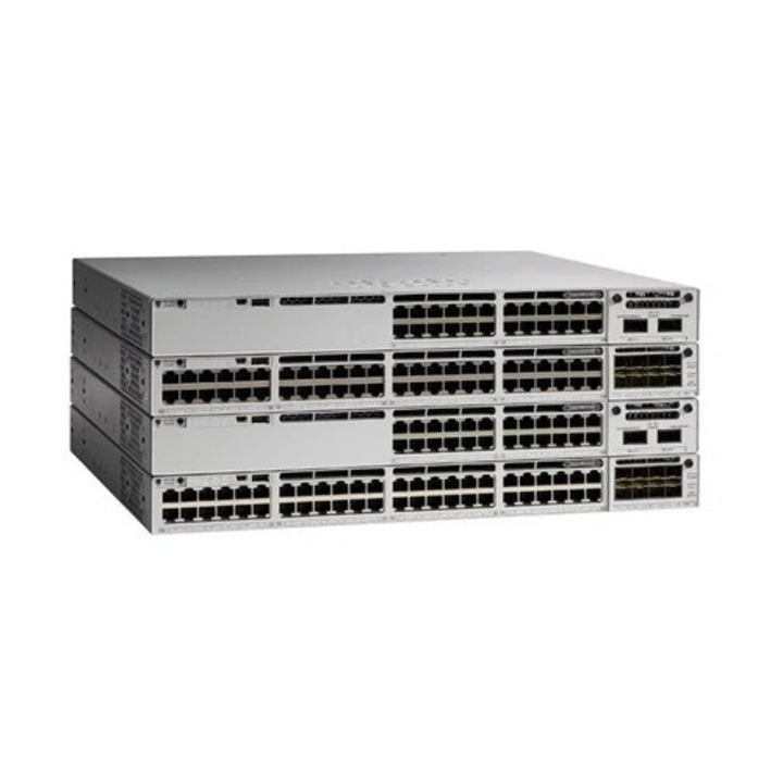 Switch modular uplink, Cisco, CATALYST 9300X, 24 porturi, 25G